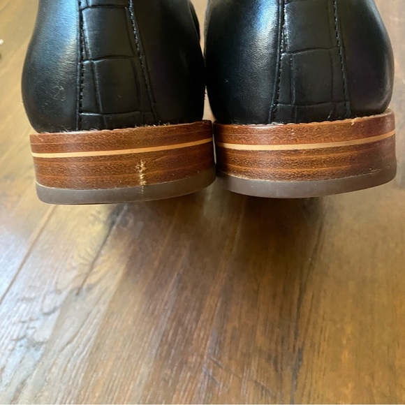 Warfield & Grand Archer Black Leather Oxford SZ 8 - Picture 11 of 15